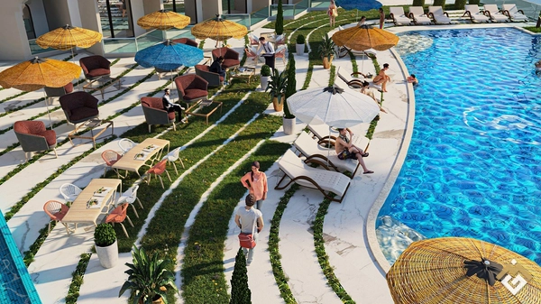 3-room apartment in Hurghada